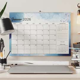 Zidni Planer Watercolor